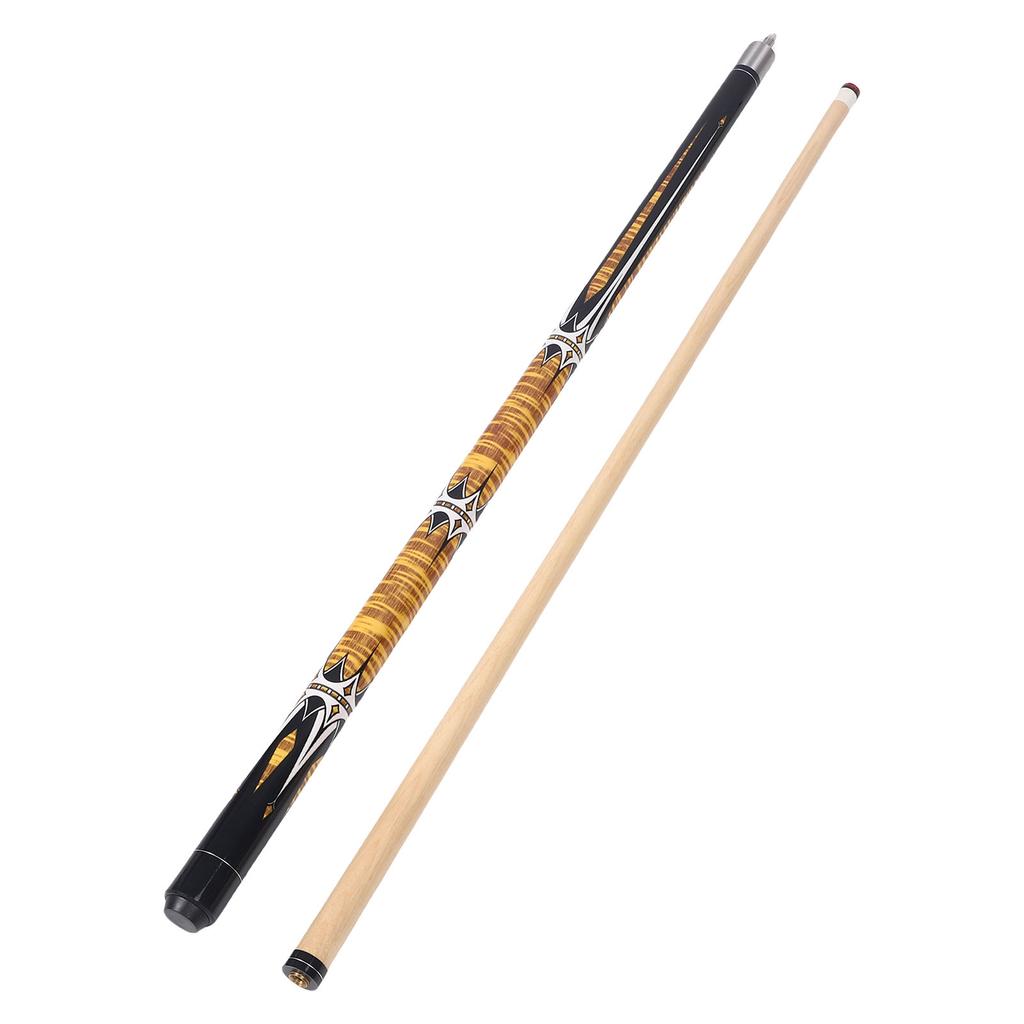 2 Sections Maple Wood Pool Cue 13MM Tip 1.45m Length 12 Billiard Cue Billiard Stick