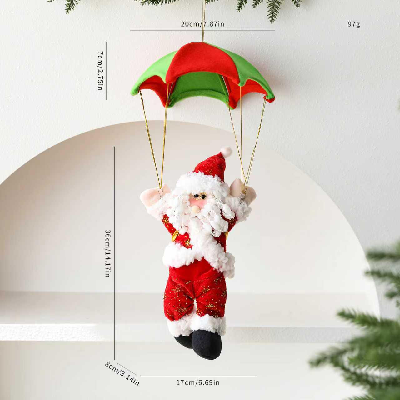New Christmas Luminous Reindeer Plush Dolls for Window Display