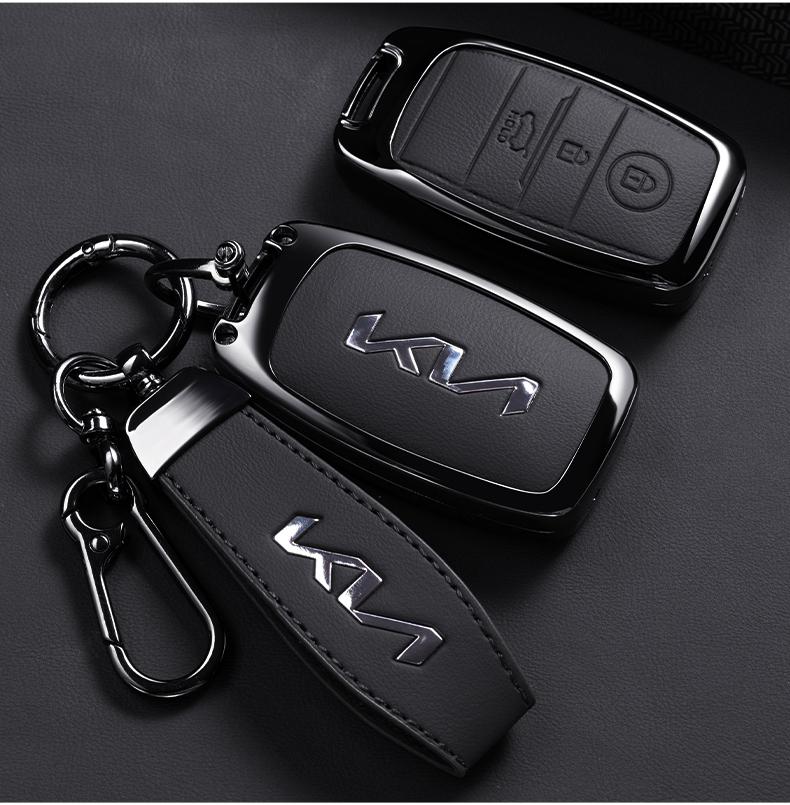 AABFS1 Zinc Alloy Car Key Case Case Shell For Kia RIO 3 Optima Xceed Ceed Sorento 2011 Forte Niro 2023 Soul 2019 EV6 Sportage 4 Stonic