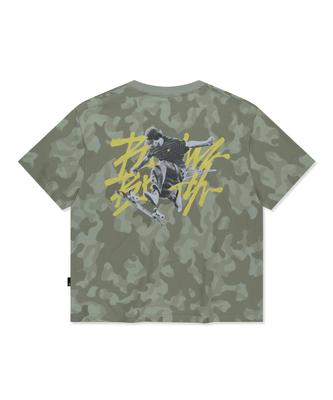 BROWNBREATH Break Camo Tee - Light Khaki