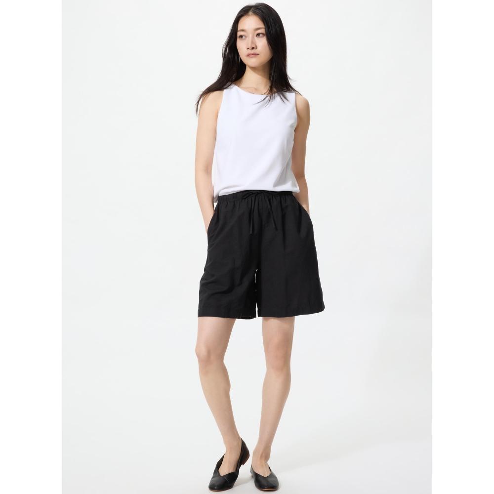 Uniqlo Japan Linen Blend Easy Shorts