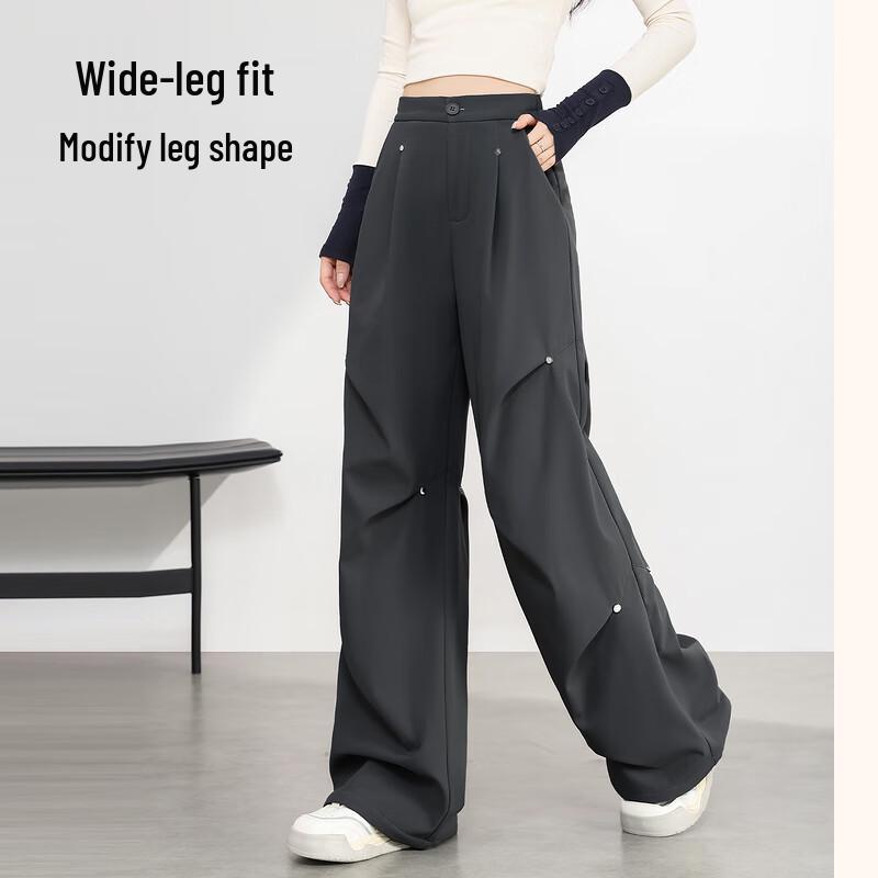 Baleno Women's Winter Fleece-Lined Straight-Leg Pants