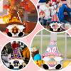 Interchangeable Gnomes Wooden Ornaments Tabletop Festival Decor with Changeable Clothes Christmas Holiday Home Decoration Set