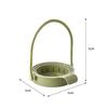 Retractable Fruit Washing Basket Hanging Food Strainer Filter  Kitchen Supplies