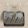 ABS Soap Holder Bathroom Soap Dish With Drain Water Wall Mounted Soap Box Bathroom Accessories