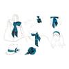 Floral Scarf Breathable Neckerchief Fashion Foulard  Girl