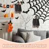 2025 Halloweens Hanging Witch Glowing In the Dark Garden Tree Light-Up Spooky Witch Pendant Creepy Haunted House Prop