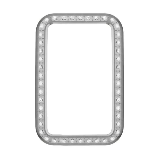 Protective Shell Rhinestone Inlaid Full Protective PC Smartwatch Protective Case for HUAWEI Watch Fit