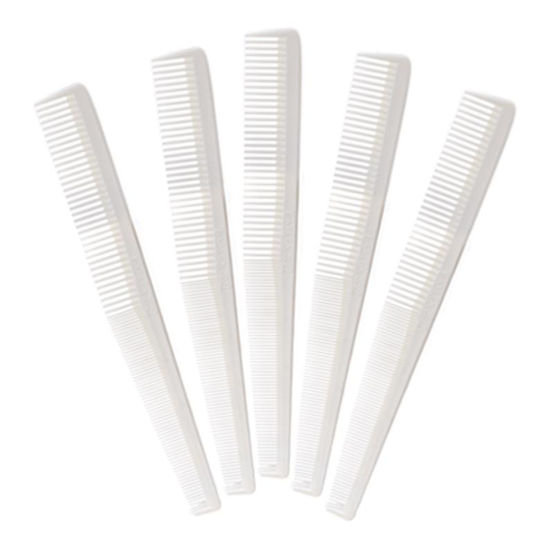 1/5pcs Fine Haircutting Wide Tooth Hair Barber Carbon Fiber Salon Hairdressing Comb Heat Resistant Styling Grooming Hairbrush