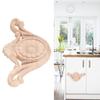 Wood Applique sy Installation   Natural Eco Friendly   Exquisite Pattern Wood Carving Applique