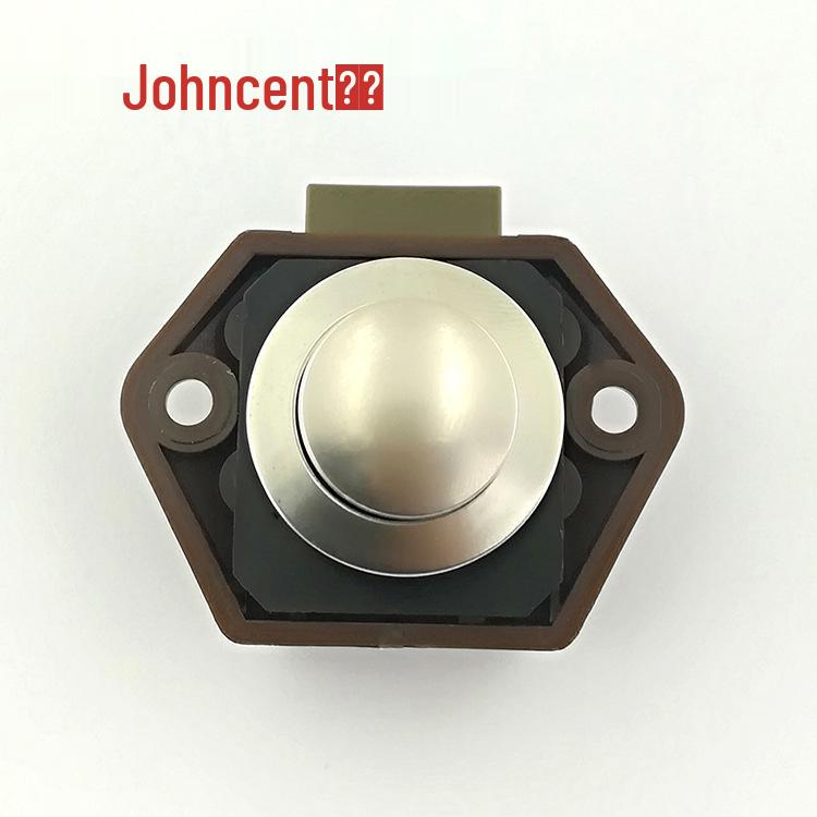 RV Cabinet Door Button Lock & Handle for Overhead Cabinets - Hot Seller