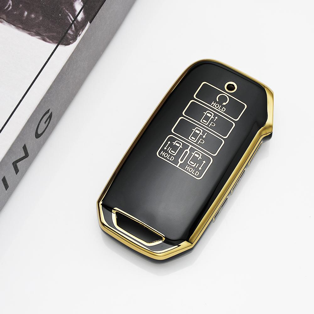 For Kia Carnival Sedona  Sorento Mq4 9Buttons Tpu Shell Fob Keychain Car Key Case Cover For Kia K7 K8 V6  Ev6 Dl3 K5