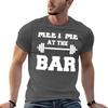 Meet Me At The Bar Funny Gym Design For Lifters White Text Tshirt Heavyweights Rapper Graphic Tees Unisexs Designer T Shirt