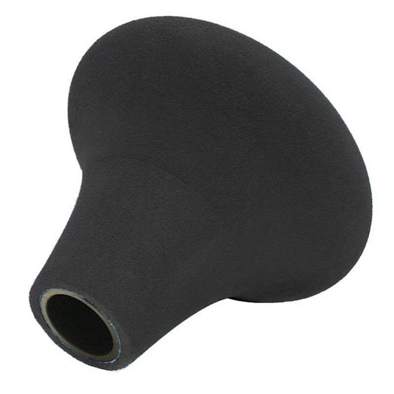 

1Pc Butt Cap EVA Foam Fighting Butt For Fishing Rod Gimbal Covers Soft Butt Cap Fishing Rod End Cap Fishing Pole Holder Supplies чорний
