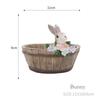 Bunny Flower Pot for Succulents Plants, Mini Animal Planter Decorative Garden Pots Landscape Desktop Ornament Decoration