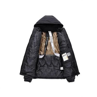 Couple Cotton-padded Men's Thickened Jacket Sports Casual Warm Hooded Winter Jacket Graphene Cotton Clothes