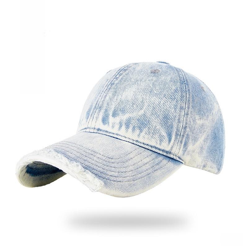 Waterwashed Cotton Baseball Cap With Sun Protection For Men And Women