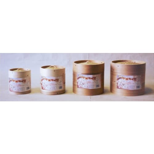 Ichihara Woodworks CS15-2S Mini Chinese Steamer, 2-Tier Set, 15cm Diameter
