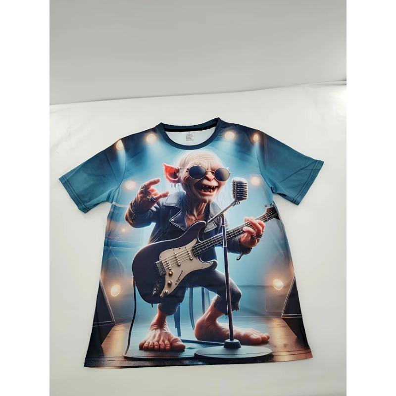 2026 Summer Funny Men's  T Shirt Graphic Abstract Stylish Classic Short Sleeve Crew Neck Tees Round Neck Tops Kids Tee