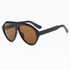 Y2k Sunglasses Female Pilot Style Oversized Fashion Glasses Uv400 For Outdoor Activities