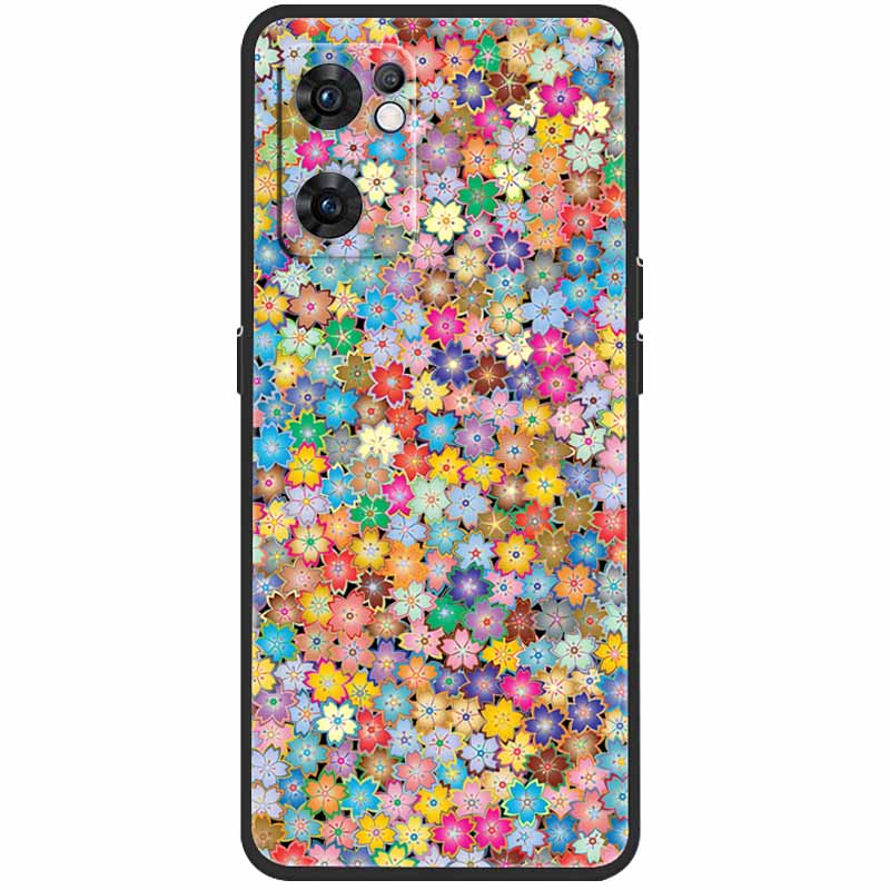 Hülle für Oppo Find X5 Lite Hülle Katze Weiches Silikon TPU Rückabdeckungen für Oppo Find X5 Lite 5G Hülle CPH2371 Stoßfest Coque Fundas