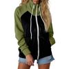 Women's Casual Loose Color Fleece Sweatshirt Top Jacket