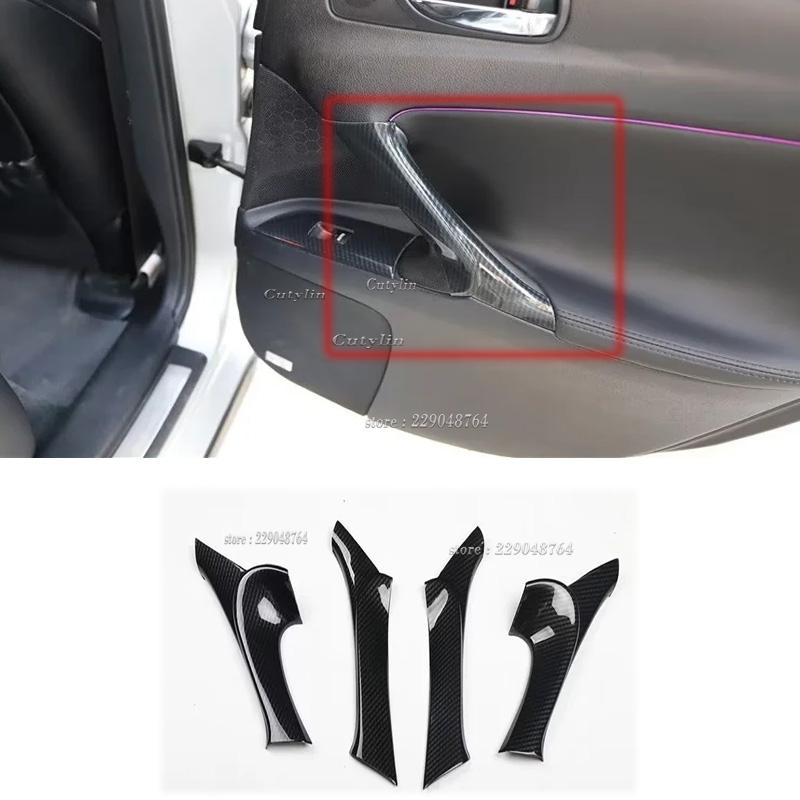 Right Hand Drive ABS Carbon Fiber Car Trim Styling For Lexus IS250 IS300 2006-2011 Interior Cover Stickers Moldings Accessories