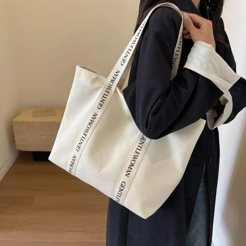 Fashi Vrijetijds Rits Canvas Dames Tote Bag 2026 Hoge Kwaliteit Grote Capaciteit Schoudertas Hete Verkoop Ccise Boodschappentas