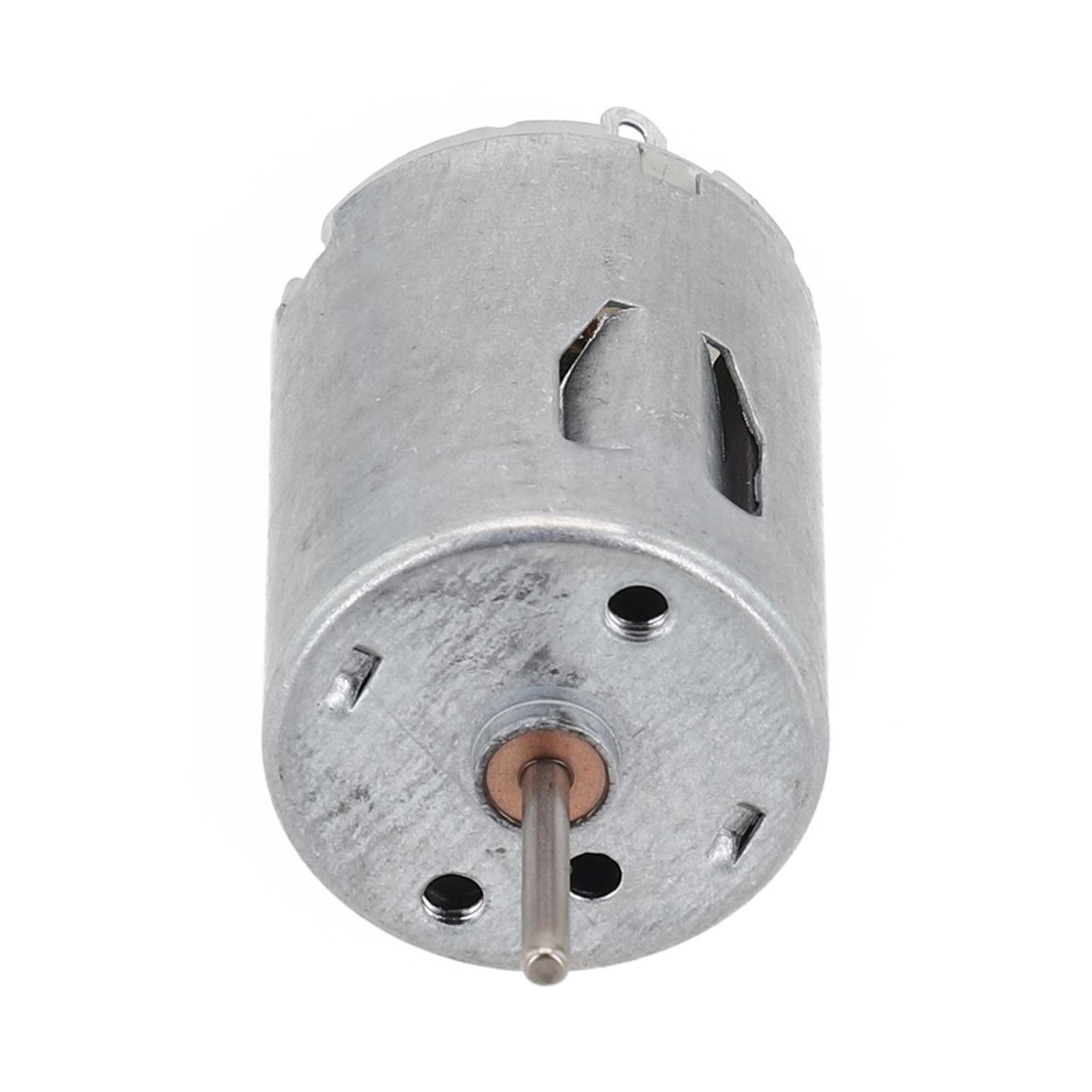 

Repair DC Motor Tool 30.5mm*24mm 40g 5000-15000RPM Small Strong Magnetic DC6V-12V DIY Electric Machine High Speed A
