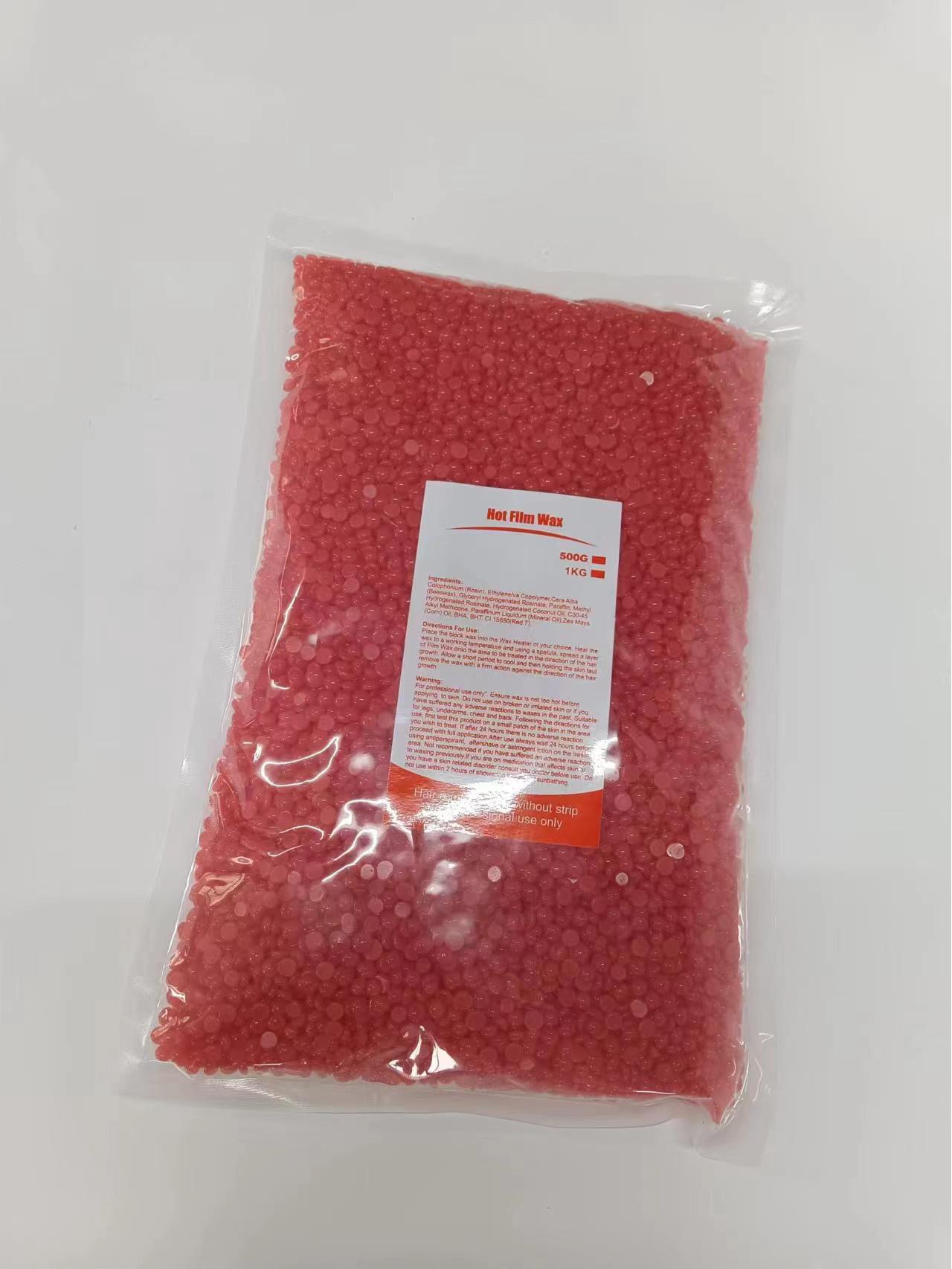 

500g Paperless Honey Depilatory Wax Beans for Underarm, Leg, Facial, and Body Hair Removal