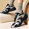 New Anta OG800 Height Increasing Lightweight Breathable Low Top Casual Shoes Women's Black Silver 922538821-4