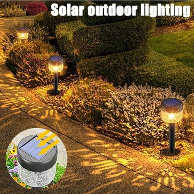 Luci Solari da Esterno 30W Lampada da Giardino Alimentata ad Energia Solare Impermeabile Paesaggio Sentiero Esterno per Cortile Giardino Prato Patio Decorativo