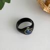 Stone Inlay Wide Bangle Oval Chunky Bracelet New Irregular Resin Bracelet  Gifts