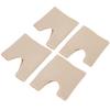2 Pairs U Shaped Forefoot Sleeve High Elastic Comfortable Forefoot Pads