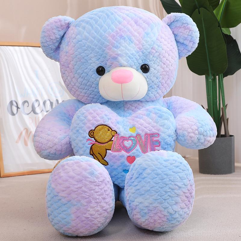 Plüschtier Süßer Kuschel-Liebes-Teddybär Puppe Kuschel-Bär Puppe Stoffpuppe für Freundin