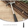 Garneck 5PCS Mini Claw Hammer Rubber Handle Household Carpet Wall Nail Remover With Non-Slip Shock Absorber For Home