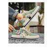 Men's Shoes, Fashion Breathable National Style Corduroy Casual Loafers One Foot Stirrup Men's Board Shoes Cloth Shoes