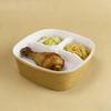 Kraft Paper Disposable Food Container
