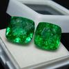 Natural Untreated Green Colombian Emerald 21 Ct CERTIFIED Loose Gemstone A-2512