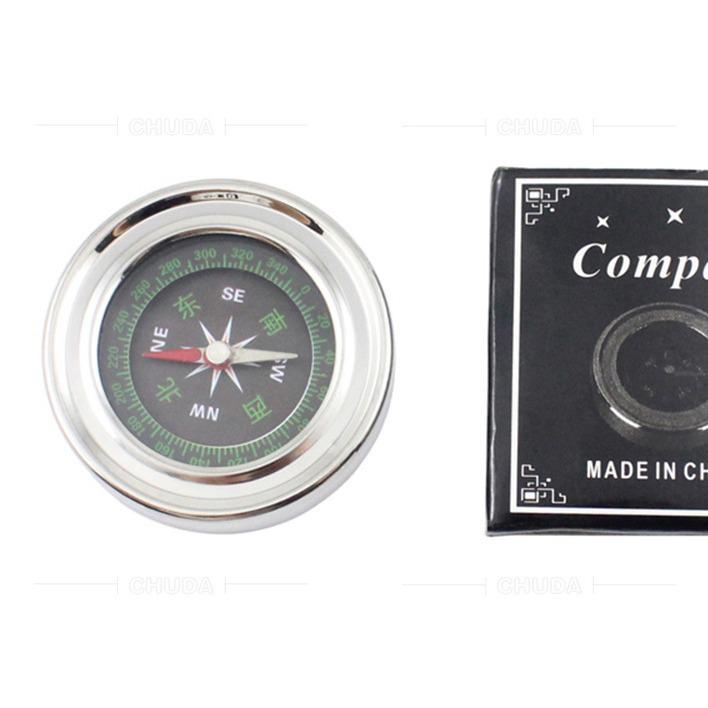 60mm Stainless Steel Military Multifunctional Compass for Students & Outdoor Sports