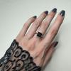 Серебряное кольцо с топазом Лондон Блю 2.107ct, вес изделия 2,49 гр (2178118)