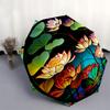 Stained Lotus Pond  DecorUmbrella, Portable 3-Fold Compact Umbrella for Men & Women ES52