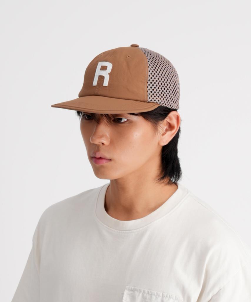 Lisjilain Nylon Mesh Wappen Ball Cap Running Cap Oversized Cap Rc204