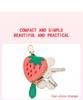Mini Lemon-Shaped Fruit Charm Coin Purse & Key Holder – Cute Multifunctional Earphone Bag Wallet