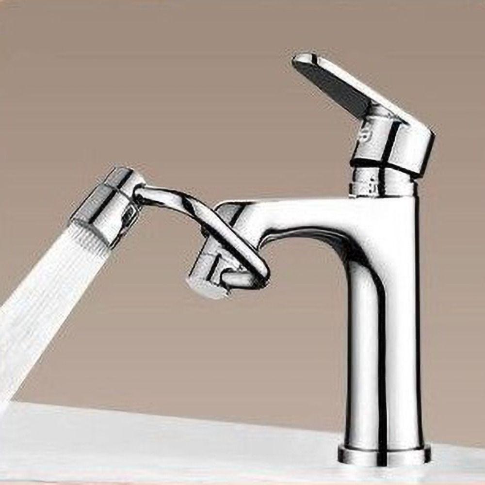 Zinc Zinc Alloy Faucet Extender Silver Faucet Nozzle Adapter Practical Faucet Sprayer Head  Bathroom