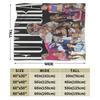 TINI STOESSEL Futtura Tour  Blankets  Travel Office Flannel Throw Blanket For Couch Chair Soft Warm Customized Quality Bedspread