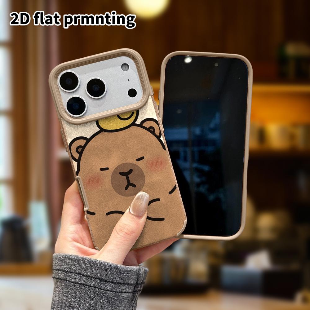 Phone Case: Lambskin 2D Flat Samsung Galaxy A34 A35 M05 M06 S20 S22 S21 FE Plus 5G Protective Case, Little Yellow Duck, Christmas and Halloween Gifts