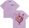 Rapper Kris R Ec Trap De Medallo Album Graphic T Shirts Unisex Women Fashion Vintage Short Sleeve Tshirts Oversized Cotton T Shirt