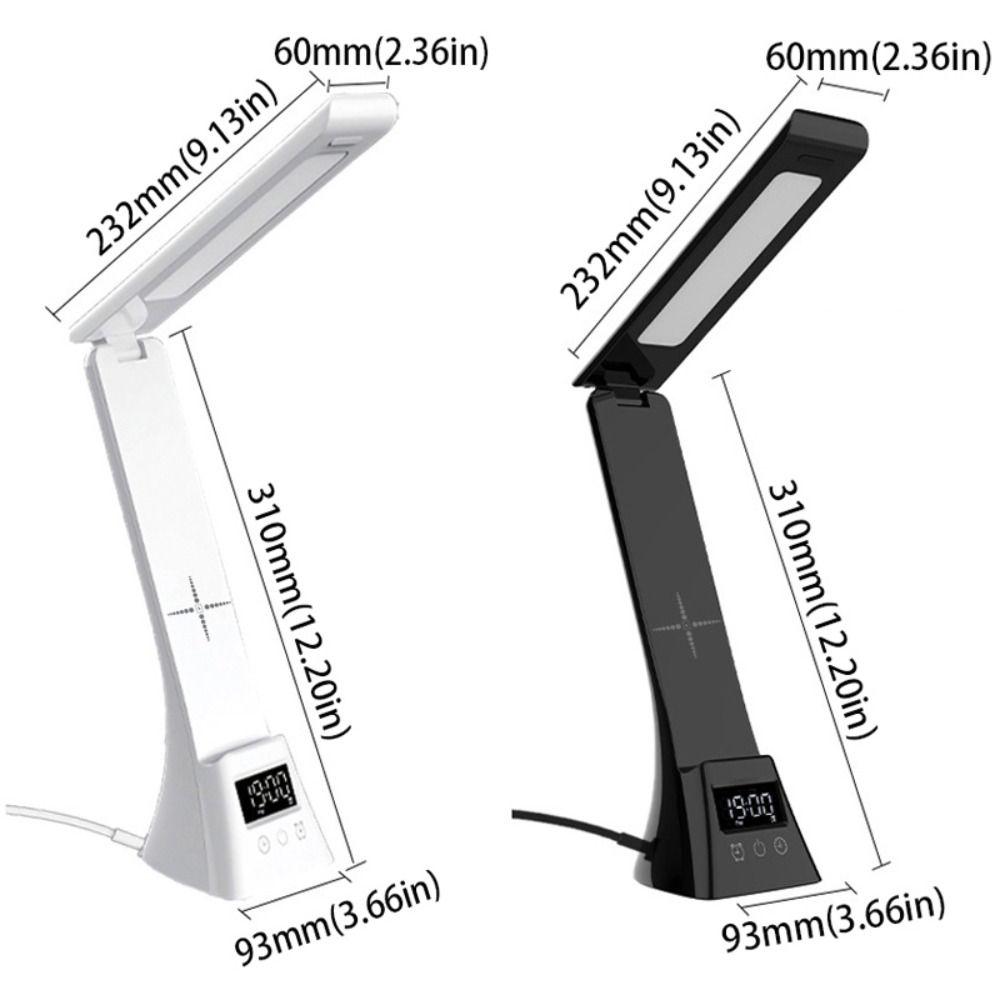 Dimmable Wireless Charging Desk Lamp Folding Design Eye-care Desk Lamp  Office Use
