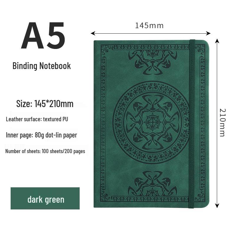 Ретро-ежедневник и планировщик на ремешке, изготовленный на заказ